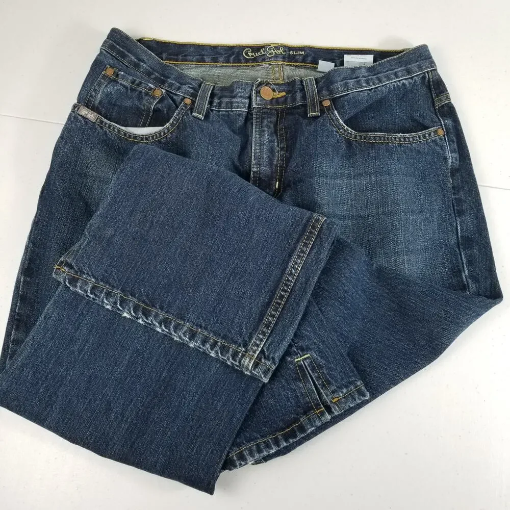 Cruel Girl Vintage Blue Jeans Bootcut Slim Womens Size 11 S